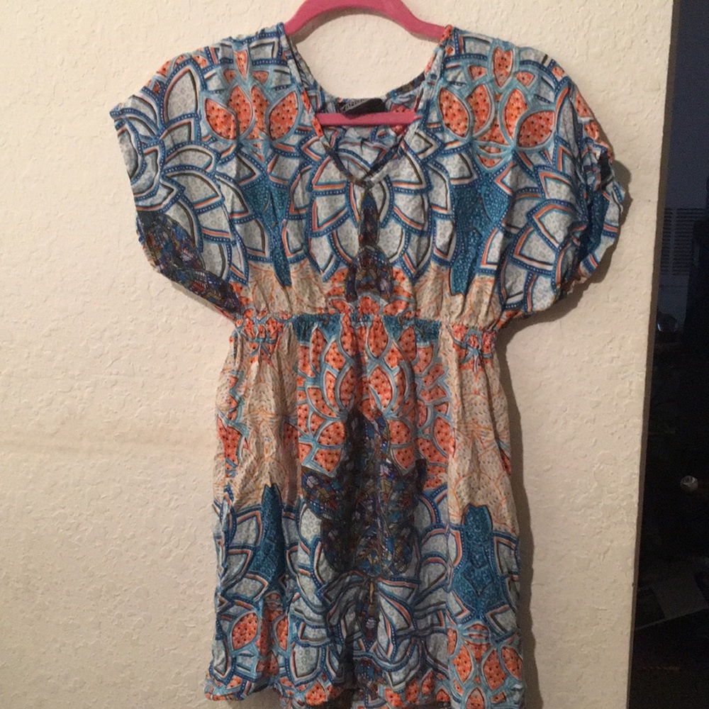 A dress/cover up